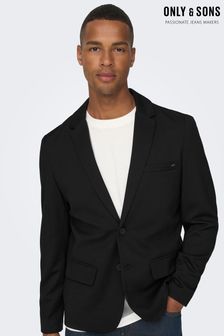 Only & Sons Black Smart Tailored Blazer (C15126) | kr753
