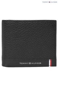 Tommy Hilfiger Black TH Central Wallet (C15407) | AED440