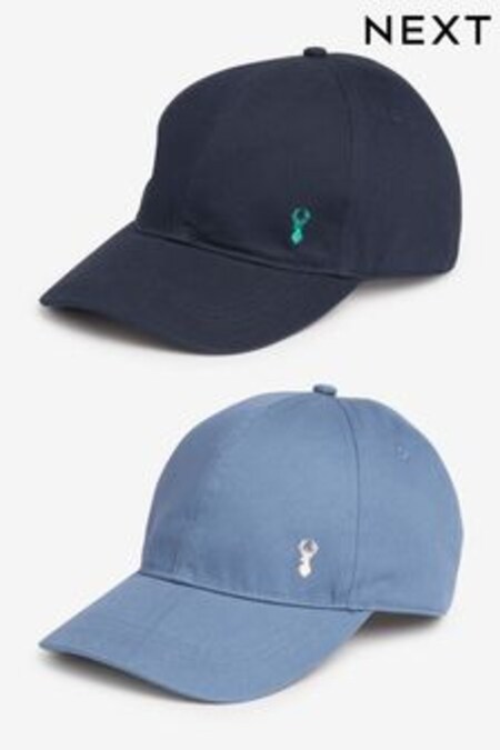 Light Blue/Navy Blue Caps 2 Pack (C15746) | €19