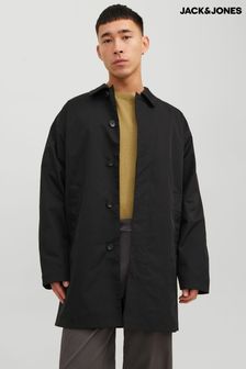 JACK & JONES Black Smart Trench Coat (C15778) | €68