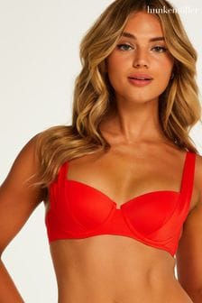 Hunkemöller Sardinia Wattiertes Bikinioberteil, Rot (C15852) | 23 €