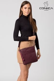 Conkca Avril Leather Cross-Body Bag (C16037) | $78