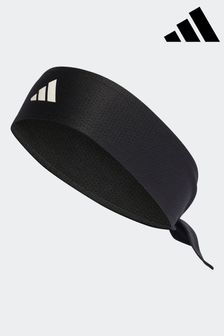 أسود - Adidas Aeroready Tennis Tieband (C16110) | 96 ر.س