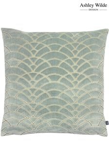 Aksamitna poduszka dekoracyjna Ashley Wilde Dinaric z teksturowanym wzorem (C16573) | 260 zł