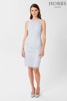 Hobbs White Adela Dress (C16777) | €154