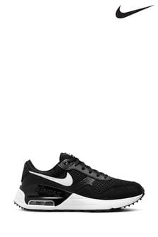 Nike Black/White Youth Air Max SYSTM Trainers (C16781) | kr844