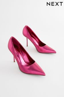 Pink Forever Comfort® Metallic Heel Court Shoes (C16864) | €24