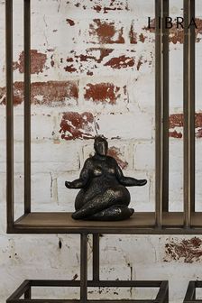 Libra Interiors Bronze Freya Meditating Feminine Form Sculpture (C18165) | €79