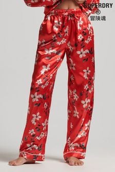 Superdry Red Satin Sleepwear Pyjamas (C18665) | 54 €