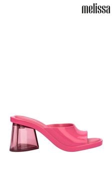 Różowe buty bez pięty Melissa na obcasie w kształcie serca (C18963) | 285 zł