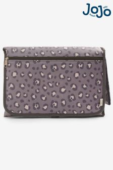 JoJo Maman Bébé Grey Leopard Print Travel Changing Mat (C19185) | €22.50