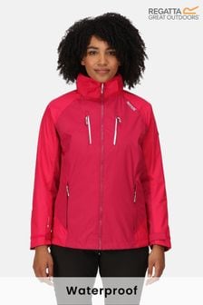 Regatta Womens Pink Calderdale IV Waterproof Jacket (C19249) | €35
