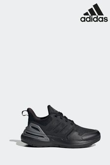 adidas Black Sportswear Kids Rapidasport Bounce Lace Trainers (C19414) | €51