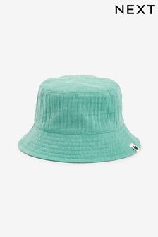 Mint Green Puff Fabric Bucket Hat (3mths-6yrs) (C19481) | €6 - €7