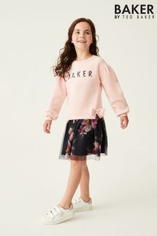 Baker by Ted Baker Pink 2-in-1 Sweat Dress (C19831) | TRY 1.292 - TRY 1.530