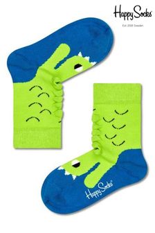 Happy Socks Kids Green Space Animal Socks (C20078) | €13