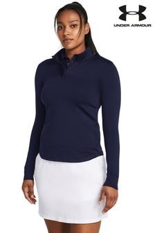 Under Armour Navy Blue/White Play Off 1/4 Zip Sweat Top (C20692) | €86