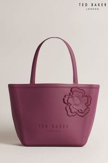 Ted Baker Jellio Deep Purple Flower Small Silicone Tote Bag (C20933) | 54 €