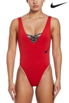 Strój kąpielowy z tyłem w kształcie litery U Nike Sneakerkini (C20991) | 132 zł
