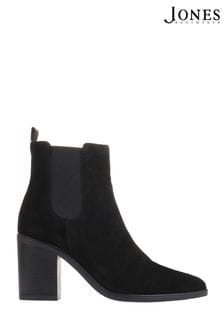 Jones Bootmaker Clair Black Heeled Chelsea Boots (C21355) | 155 €
