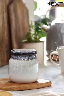 Blue/White Fenton Reactive Glaze Storage Jar (C21774) | 16 €