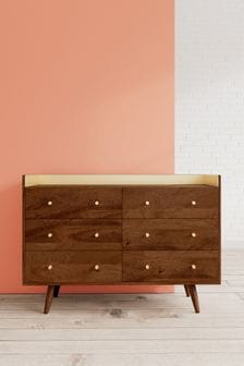 Swoon Light Brown Fresco Chest of Drawers (C22048) | €1,082.50