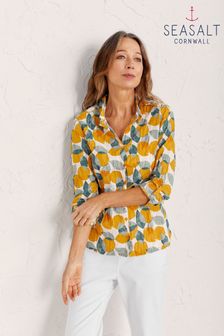 Seasalt Cornwall Yellow Larissa Shirt (C22117) | ₪ 210