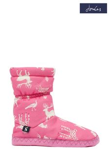 Joules Pink Padabout Slipper Socks (C22517) | $33