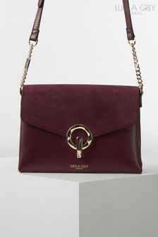 Luella Grey Purple Anoushka Crossbody Bag (C22591) | €156
