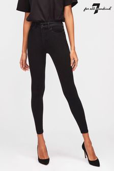 7 For All Mankind Aubrey High Rise Skinny Jeans