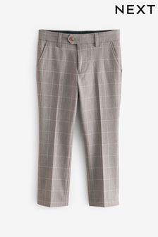 Neutral Check Suit Trousers (12mths-16yrs) (C22774) | BGN 77 - BGN 125