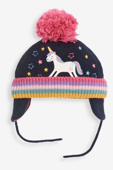 Jojo Maman Bébé Girls' Unicorn Hat (C22789) | €24