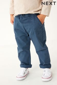 Blue Loose Fit Pull-On Chino Trousers (3mths-7yrs) (C22877) | 17 € - 20 €