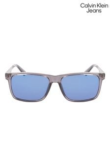رمادي - نظارة شمسية رمادي من Calvin Klein Jeans (C23051) | 495 ر.ق