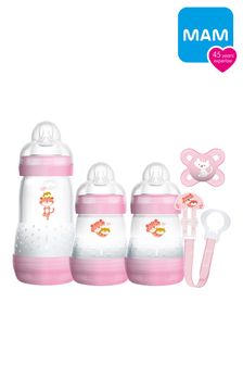 MAM Welcome to the World Bottle Set - Pink (C23181) | €36