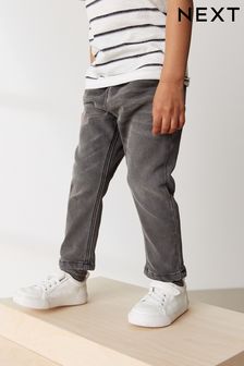 Grey Super Soft Pull-On Jeans With Stretch (3mths-7yrs) (C23407) | 6,500 Ft - 7,540 Ft