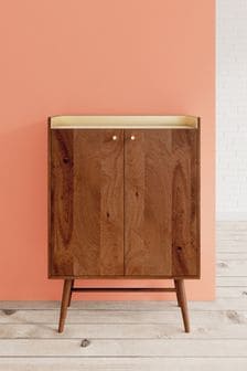 Swoon Light Brown Fresco Bar Cabinet (C23709) | €969