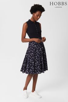 Hobbs Blue Melina Skirt (C24075) | 114 €