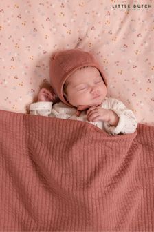 Little Dutch Pink Bassinet Pure Pink Blush Blanket Cover (C24140) | €42