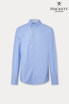 Niebieska męska koszula Hackett London (C24164) | 410 zł