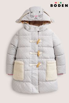 Boden Natural Longline Padded Bunny Jacket (C24204) | €90 - €98