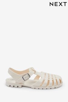 Bone White Jelly Fisherman Sandals (C24480) | 32 zł - 40 zł