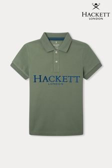 Hackett London Kids Green Polo Shirt (C24785) | €17