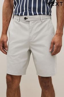 Light Grey Smart Printed Chino Shorts (C24840) | 60 zł