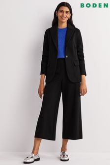 Черный - Трикотажный пиджак в строгом стиле Boden (C25017) | €81