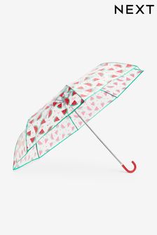 Watermelon Print Crook Handle Umbrella (C25028) | €20