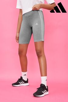 Adidas Grey Essentials 3-stripes Bike Shorts (C25053) | 31 €