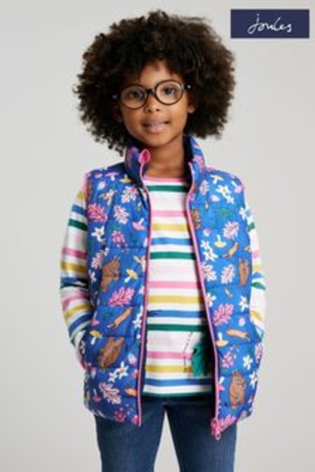 Joules Blue Gruffalo Flip It Reversible Gilet (C25537) | 54 €
