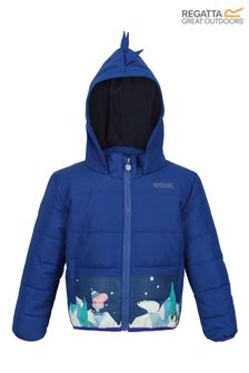 Синяя дутая куртка для мальчиков Regatta Peppa Pig (C25820) | €31