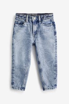 Tommy Hilfiger Girls Cotton Tapered Jeans (C26236) | €62.50 - €74